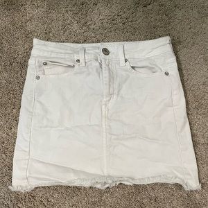 American eagle jean skirt